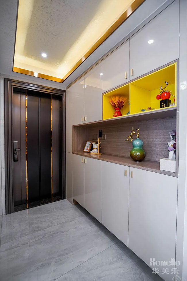 129㎡四居，實用性拉滿的輕奢風(fēng)設(shè)計，讓生活簡單且不失檔次